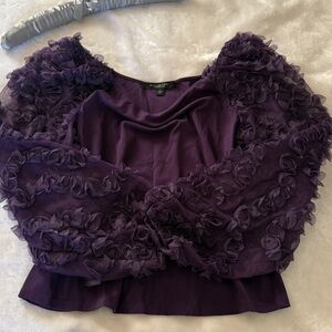 Marc New York Deep Purple Top